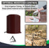 1/4 Drip Irrigation Tubing, 50 Feet, Flexible PVC Plastic Drip Irrigation Hose for Gardening, Misting, Hydroponics and DIY Landscape Garden Projec...