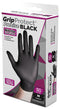 GripProtect® Precise Black Nitrile Exam Gloves | 4 Mil | Chemo-Rated | Food, Home, Hospital, Law Enforcement, Tattoo | (Medium, 50)...