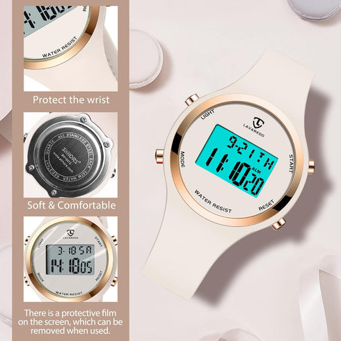 NN BEN NEVIS Watches for Women, Digital Watch Womens Outdoor Sport with Alarm/Stopwatch/Chronograph/Back Light, Gifts for Teen Girls/Women...