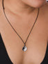 Sacina Gothic Yin Yang Pendant Neckace, Yin Yang Necklace, Gothic Necklace, Black Choker Necklace, Jewelry Gift for Women...