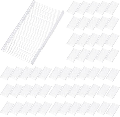 5000 Pcs 1 inch Tagging Gun Fasteners, Standard Tag Gun Refills, Plastic Micro Stitch Refillc, Clothing Tag Barbs Attachments, Garment Tag Gun Ref...