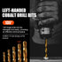 11Pcs Screw Extractor Set, Left Hand Drill Bit and Bolt Extractor Kit Easy to Remove Stripped Broken Damaged Screw Bolt and Nut Out, Reverse Drill...
