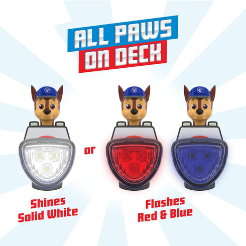 Energizer PAW Patrol Chase Bike Light, Ideal for Kid's Bikes and Scooters, PAW Patrol Toy Flashlight for Boys and Girls, Use as a Camping Flashlig...