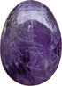 Polished Stone Egg for Easter Day, Palm/Pocket/Worry Enegry Healing Crystal Display Sphere Figurine Fengshui, Amethyst 1.8" x 1.3"...