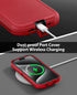 Jelanry Case for iPhone 15 Pro Max, Heavy Duty Rugged Dual-Layer Protection Phone Case with Anti dust Port Scratch Shockproof Matte Armor Back Cov...