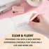 Fulmoon 50 Pcs Ballpoint Pens Bulk Retractable Comfortable Writing Pens Cute Back to School Supplies in Medium Point 1.0 mm for Teacher Student Br...