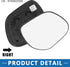 Passenger Right Side Heated Mirror Glass Replacement 7632A366 Car Accessory for Mitsubishi Outlander 2007-2011...