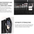 MSQ Makeup Brush Bag Travel Makeup Brush Case Makeup Brush Holder Organizer Cosmetic Bag Portable Roll Up Brush Storage Bag for Makeup Brushes and...