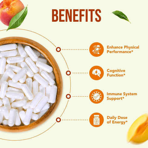 Coenzyme Q10 200mg CoQ10 Supplement - Once Daily CoQ 10 200mg Powder Capsules for Healthy Heart Antioxidant and Energy Support - Non-GMO Quick Abs...