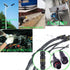Waterproof Connectors 3 Wire, 16AWG Male Female Plug LED Connector with M16 Electrical Cable Connector,IP68 20CM Extension Cable for Car, Truck, B...