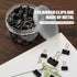 Binder Clips Paper Clamps Assorted Sizes 150 Count Medium, Small,Micro Assorted Binder Clips 3 Sizes Metal Black Binding Paperwork Clamp Bulk, Sch...