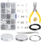 KUUQA Jewelry Making Kit Jewelry Findings Starter Kit Jewelry Beading Making and Repair Tools Kit...