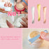 Metal Makeup Spatula Tool - Spatula for Skincare, Cosmetic Scoop for Creams, Lotions, Masks - Makeup Spatula in Rose Gold, Silver and Gold Colors...