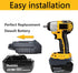 for Makita to Dewalt Battery Adapter, Compatible with Makita 18v Lithium Battery, Convert to Dewalt 18v-20v Lithium Batteries, Converter MT20DL Us...