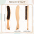 Patelai 2 Pcs Felt Brushes Felt Hat Cleaner Cowboy Hat Brush Cleaning Kit Hat Brush and Cleaning Sponge Set Horse Hair Wood Hat Brush Hat Clean Sp...