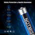 USB AA Rechargeable Battery Pack – 4X Fast Charging Lithium Battery AA Batteries USB Type C Charging Cable Replacement Battery 1.5v 2500mWh Lithiu...