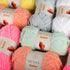 Sensy Velvet Yarn for Crocheting, Baby Blanket Yarn, Chenille Yarn, Amigurumi Yarn, 3.5 oz, 132 Yards, Gauge 5 Bulky (Beige)......