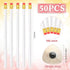 Tinlade 50 Pcs Triangular Grip Pencils Wedding Pencils HB Graphite Pencil Pack Wood Pencils with Eraser for School Drawing Sketching Bridal Baby S...