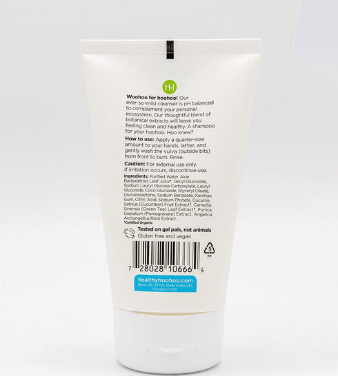 Gentle Feminine Wash for Women, pH Balanced Vulva Cleanser for Sensitive Skin, Plant Based Natural Hygiene, Unscented Vaginal Soap, Paraben and Gl...