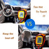 Big Ant Steering Wheel Cover Sun Shade + Bonus Side Window Sunshade-Heat Reflector Fit Most Jumbo/Standard Car-Sliver (20.1"X 17.3")...