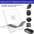 Desktop Stand for Conference Speakerphone, Clear Acrylic Holder Compatible with Anker EMEET USB Bluetooth Conference Speaker...