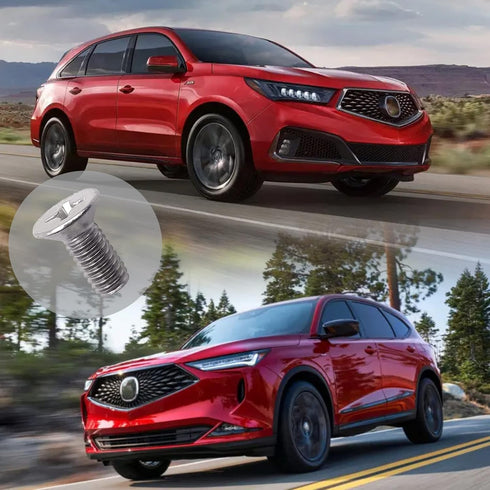 4pcs Screw Rotor Brake Disc Retaining 93600-06014-0H- Compatible With Honda, Acura, Volkswagen, Audi,Hyundai and Kia Models, Stainless Steel Retai...