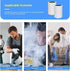 Blue Pure 411 Replacement Filters for Blueair Blue Pure 411, 411+, 411 Auto and Mini Air Purifier, Include 2 Particle and 2 Activated Carbon...