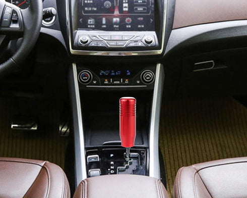 Arenbel 3" Alloy Shifter Lever Knob Handles Car Racing Gear Shift Stick Fit Most Manual Auto Vehicles, Red...