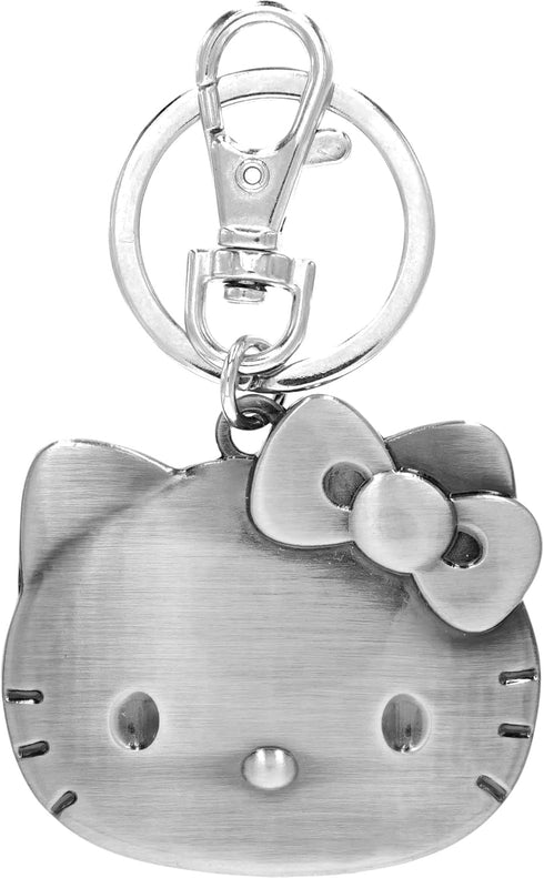 SANRIO Hello Kitty Head Pewter Key Ring, Multi-Colored, 3"...
