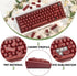 140 Keys PBT Japanese Keycaps Cherry Profile Key Caps DYE-Sub Red Keycaps Minimalist Style Customized Keycaps Set Compatible with Cherry MX Switch...