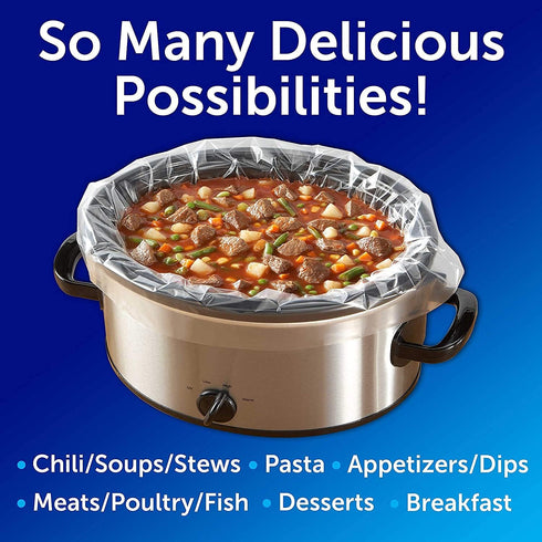 Reynolds Kitchens Slow Cooker Liners, Small (1-3 quart), 5 Count...
