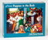 Vermont Christmas Company Puppies in The Bath Jigsaw Puzzle - 100 Piece Puppies Puzzle - Large Puppy Jigsaw Puzzle Made from Thick Durable Puzzle ...