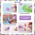 FOVIUPET 21pcs Diamond Painting Art Drill Pen Set, Resin Luminous 5D Point Drill Pen Tools with Metal/Resin Tips, Cross Stitch Diamond Rhinestone ...