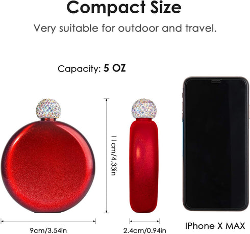 Flask for Women (Red)...