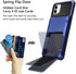 Vofolen Case for iPhone 11 Case Wallet 4-Card Holder ID Slot Flip Door Hidden Pocket Anti-Scratch Dual Layer Hybrid TPU Bumper Armor Protective Ha...