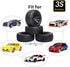 4Pcs 12mm Hex RC Wheels Tires Height 2.99 inch (76mm) for 1/10 On Road and 1/14 1/16 1/18 Scale Models Cars Truck Buggy with Foam Inserts...
