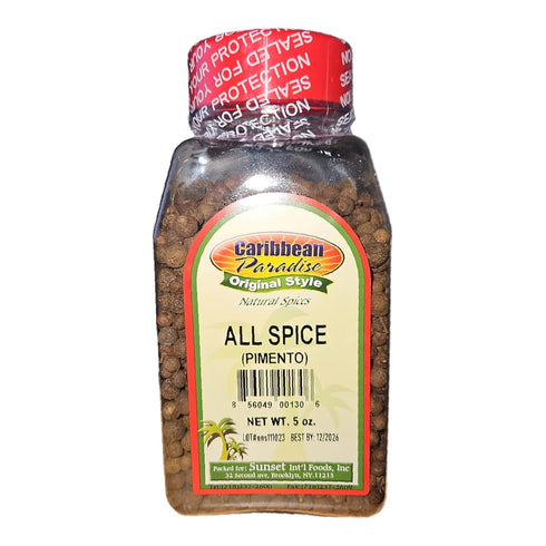 Caribbean Paradise All spice - Whole Pimento 5 oz (1 Bottle)...