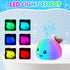 Baby Bath Toys, Whale Bath Toy Sprinkler for Kids Ages 0-2 1-3, Light Up Bathtub Fountain Water Table Pool Toys for Toddlers Infants 6-12 12-18 Mo...