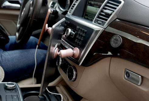 The Original Dual Magnetic Movable Phone Holder and Tablet Mount (Matte Black)...