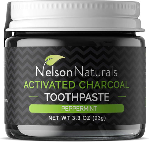 Activated Charcoal Toothpaste 3.3 oz- Peppermint...