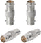 XRDS -RF SDI Connector 4PCS 75 Ohm BNC Adapter BNC Female to Female Barrel Connector for HD-SDI/3G-SDI/4K/8K SDI Video Camera Cable...