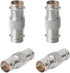 XRDS -RF SDI Connector 4PCS 75 Ohm BNC Adapter BNC Female to Female Barrel Connector for HD-SDI/3G-SDI/4K/8K SDI Video Camera Cable...