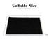 Ink Pad, 5x4'' Washable Non-Toxic Ink Stamp Pad for Baby Footprint Handprint, Black...