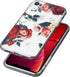 Flower Case for iPhone XR (6.1"), Floral Pattern Clear Slim Fit Ultra-Thin Girly Design, Shockproof Protective Hard PC Back with Soft TPU Bumper P...