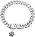 Dog Chain Collars Stainless Steel Dog Collar 10mm Cuban Link Dog Collar Metal Dog Chain with Snap Buckle Dog tag for Puppy Small Medium Large Dogs...