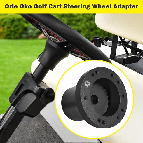 Club Car Precedent Steering Wheel Adapter Golf Cart Steering Wheel Adapter Hub Golf Cart Accessories For Club Car Precedent Golf Cart...