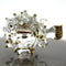 Puffer Miniature Hand Blown Glass Art Figurines Sea Animals Collectible Gift Home Décor (Clear Gold)...