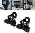 LED Light Bar Mounting Holder, Engine Hood Auto Lights Bar Mounts Bracket Work Lighting Mount Holder Base Stainless Steel Universal Pillar No Dril...