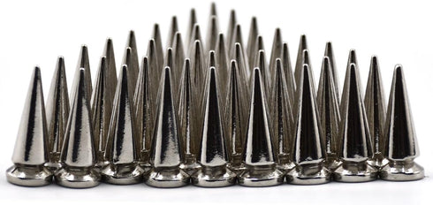 25MM 10/20/30/50 Sets Large Metal Big Tree Spikes Studs Screw-Back Studs for DIY Leather Craft(50 Sets)...