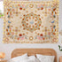 TTYQXZ Wall Tapestry Bohemian - Floral Vine Wall Hanging Celestial Sun Moon and Star Tapestries Hippie Home Decor Boho for Bedroom Aesthetic (Crea...